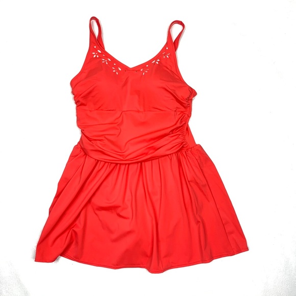 denim and co swim dress